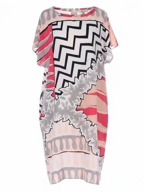 pucci onde print mini dress Onde Printed Cotton-blend Terry Mini Dress